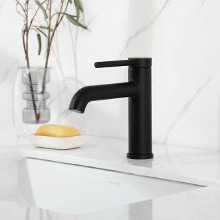 Смеситель для раковины Gappo G1006-6 чёрный