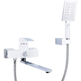 Смеситель для ванны Gappo G2207-7 белый/хром