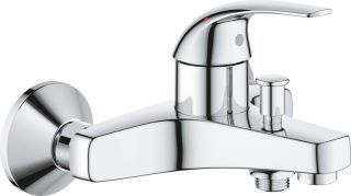 Смеситель для ванны GROHE BauCurve, настенный монтаж (23599000)