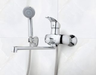 Смеситель для ванны и душа Frap F2221 хром