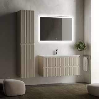 Подвесная тумба под раковину Sancos Snob R SNR100CE 100см Beige Soft