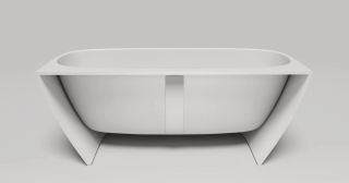 Ванна из искусственного камня Salini Sofia Wall S-Sense 102513GRF 180x85см RAL полностью