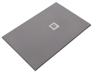Душевой поддон Starohome Solid 1237833 140x80см серый матовый