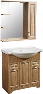 Тумба под раковину Stella Polar Кармела 75см карпатская ель SP-00000179