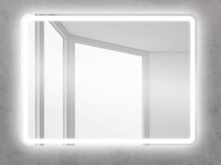 Зеркало BelBagno с LED-подсветкой и кнопочным управлением SPC-MAR-500-800-LED-BTN