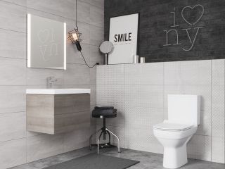 Унитаз Cersanit Street Fusion New Clean On S-KO-SFU011-3/5-COn-S-DL-w с микролифтом