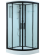 Timo Standart T-6609 B Black душевая кабина (90*90*220)