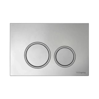 Комплект для установки подвесного унитаза с панелью смыва TECEspring K K401101WCK хром глянцевый контур клавиш хром матовый