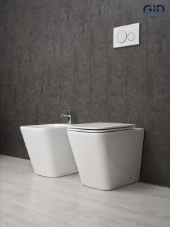 Унитаз приставной Gid TRS-264 62240Y белый 56x34.5x40