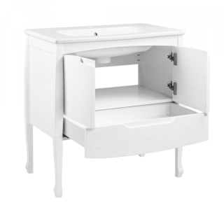 Напольная тумба под раковину Veedi Lord LRD1000T-DR 100см белый