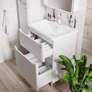 Тумба под раковину Grossman Адель 60см белый 106007