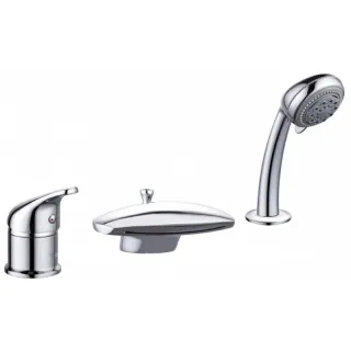 Смеситель на борт ванны Aquanet Practic 2 AF111-63B 216780 хром