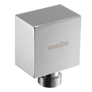 Шланговое подсоединение Swedbe Platta 5507 хром