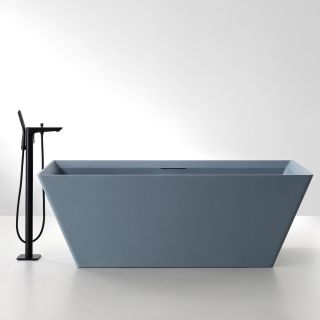 Ванна из искусственного камня ABBER Berlin AM9912G 170x75см серый