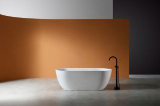 Ванна из искусственного камня ABBER Frankfurt AM9941 170x75см белый