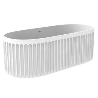 Ванна из искусственного камня Timo Kiara KIARA1680 170x75 см белый