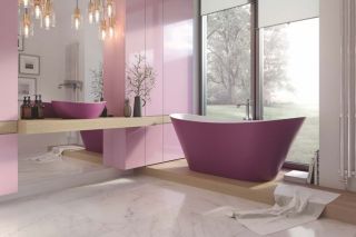 Ванна отдельностоящая Holbi Afina 161x66см белый/цветной матовый 1.01.004.11.2