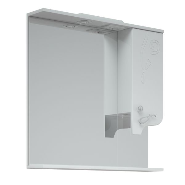 Зеркало-шкаф Corozo Венеция 85см белый SD-00000283