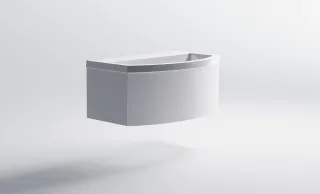 Тумба с раковиной Astra-Form Венеция 2.0 3100001+04010019 100 см белый матовый