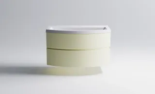 Тумба с раковиной Astra-Form Венеция 2.0 03100002ral1013+04010019 100 см бежевый матовый