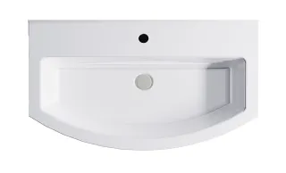 Тумба с раковиной Astra-Form Венеция 2.0 03100002ncss3005-r80b+04010019 100 см голубой матовый