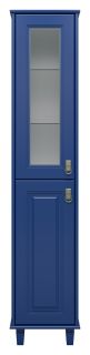 Напольный шкаф - пенал Misty Версаль 35см левый синий
