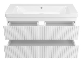 Подвесная тумба под раковину Brevita Victory VIC-09105-0102Я 105см белый