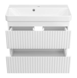 Подвесная тумба под раковину Brevita Victory VIC-09070-0102Я 70см белый