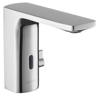 Сенсорный смеситель для раковины Swedbe Europe 6000-220 с блоком питания хром
