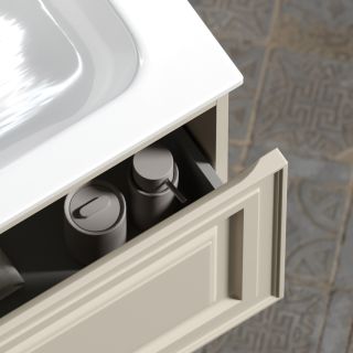 Подвесная тумба под раковину Sancos Very VR80CE 80см Beige Soft