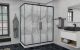 Душевой уголок AvaCan FB2 190-210 + SB80 MT чёрный
