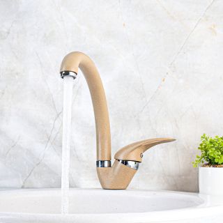 Смеситель для кухни РМС SL135BN-011F коричневый