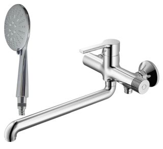 Смеситель для ванны Haiba HB22652 хром