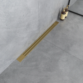 Душевой лоток Boheme Premium Trendy 983-80-MG 80см золото матовое