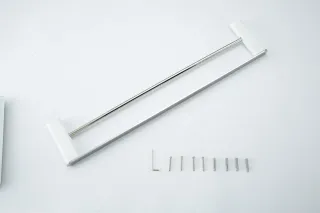 Полотенцедержатель двойной Gappo G30909-8 хром/белый