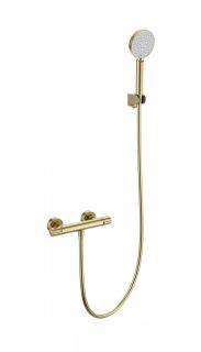 Смеситель для душа Wonzon & Woghand INN 5 WW-B2063-A-BG с термостатом брашированное золото