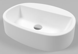 Раковина Whitecross Obsidian B 0734.050035.200 50см белый матовый