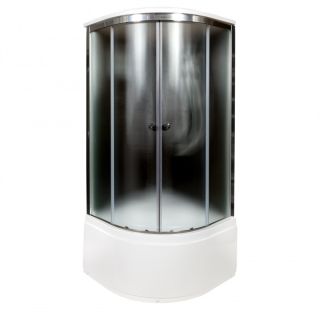 Душевая кабина Deto B90S BLACK 90х90х220 см