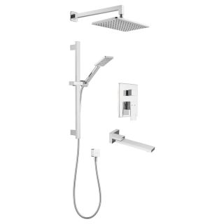 Душевой комплект Swedbe Platta 5545 хром