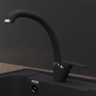 Смеситель для кухни GranFest URBAN Z-3323 черный