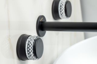 Встраиваемый смеситель для раковины Boheme Aura 152-2-B-A чёрный