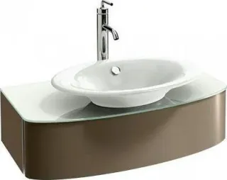 Тумба под раковину Jacob Delafon Presquile EB1101-N21 110 см серый титан лак