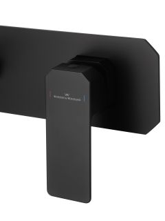 Встраиваемый смеситель для раковины Wonzon & Woghand Diamond WW-88869011-MB чёрный матовый