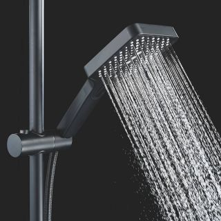 Душевая стойка Shevanik S6136H чёрный